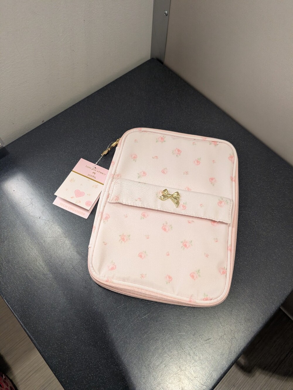 🎯 LoveShackFancy x Target Blooming Heirloom Tech Organizer Strawberry Macaroons